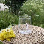 لیوان‌های پیرکس شفاف با طراحی ساده و کلاسیک