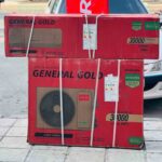 اسپلیت دیواری ۳۰۰۰۰ جنرال گلد اسپارک - پنل چهار جهت برقی و دریچه هوای بزرگ