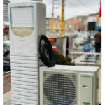 یونیت خارجی کولر گازی 36000 جنرال گلد ULTRA - موتور T3 با رادیات طلایی