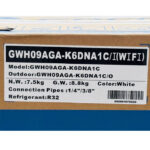 یونیت خارجی کولر گازی گری GWH09AGA - کمپرسور اینورتر روتاری